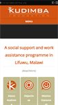 Mobile Screenshot of kudimba.org