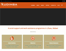 Tablet Screenshot of kudimba.org